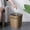 Brown-As shows, variant on Vxdvou Plastic Thickened Garbage Bin, Large Capacity Uncovered Trash Bin for Kitchen, Bathroom, and Bedroom, Space-Saving Design with Strong Pressure Resistance, 27x23.5x23.5cm for Easy Use