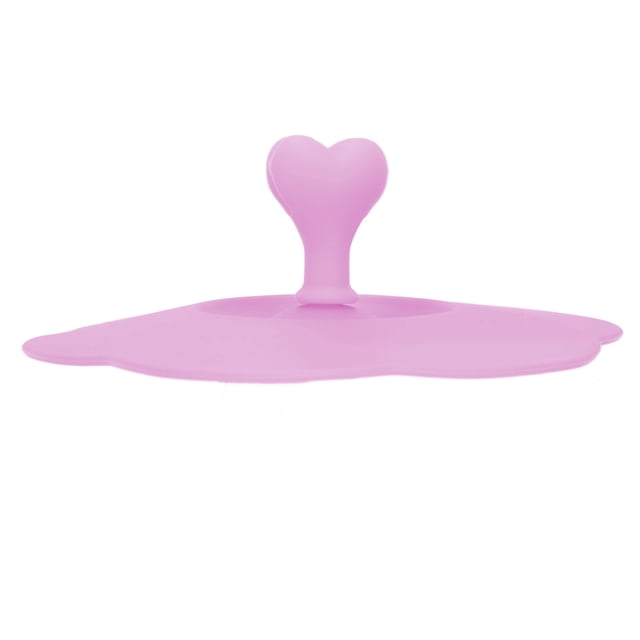 Silicone Lid, Easy To Clean Silicone Cup Cover For Hot Cold Beverage For Home For Kitchen Blue,Pink,Yellow,Green