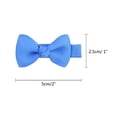 thumbnail image 3 of 50 Pcs Handmade Hair Clip Bows Colorful Clip Baby Hairpins Solid Color Lovely Clip Bangs for Boutique Bulk, 3 of 4