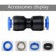 thumbnail image 2 of Conector recto neumático, 50 piezas, accesorios de conexión rápida de manguera para diámetro exterior de 4 mm, 6 mm, 8 mm, 10 mm y 12 mm (50 piezas), 2 of 5
