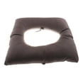 thumbnail image 4 of Funda para asiento de inodoro, cojín para cómoda, cómodo cojín Universal para asiento de inodoro para discapacitados, ancianos, dormitorio, granja, Agujero redondo marrón, 4 of 7
