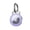 Purple, variant on YUNOVA IP68 Waterproof Aluminum Alloy AirTag Case, Shockproof Metal Protective Holder, Compatible with Apple AirTag, Signal Friendly Keychain for Keys Bags Pets