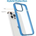 thumbnail image 3 of JETech Case Compatible with iPhone 13 Pro Max 6.7-Inch, Shockproof Phone Bumper Cover, Anti-Scratch Clear Back (Blue), 3 of 6