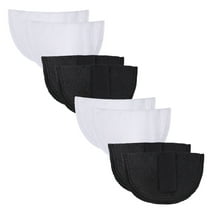 ETHZZLE 4 Pairs Black Soft Shoulder Pads for Women’s Clothing, Shoulder Shape and Comfort