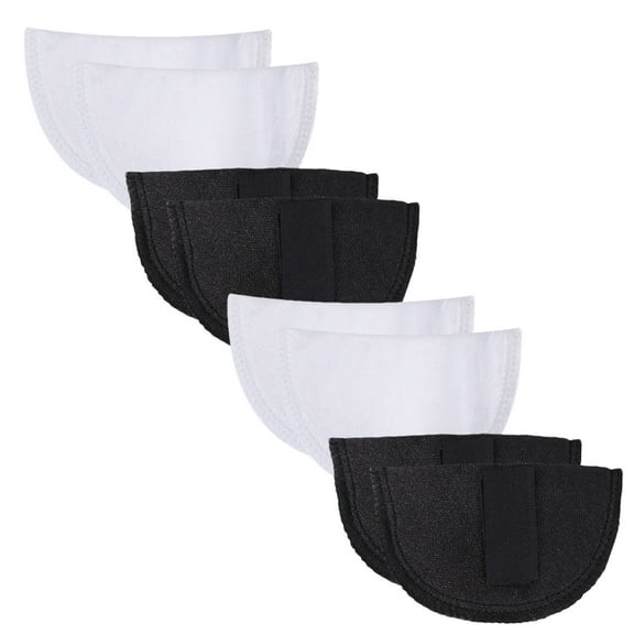 ETHZZLE 4 Pairs Black Soft Shoulder Pads for Women’s Clothing, Shoulder Shape and Comfort