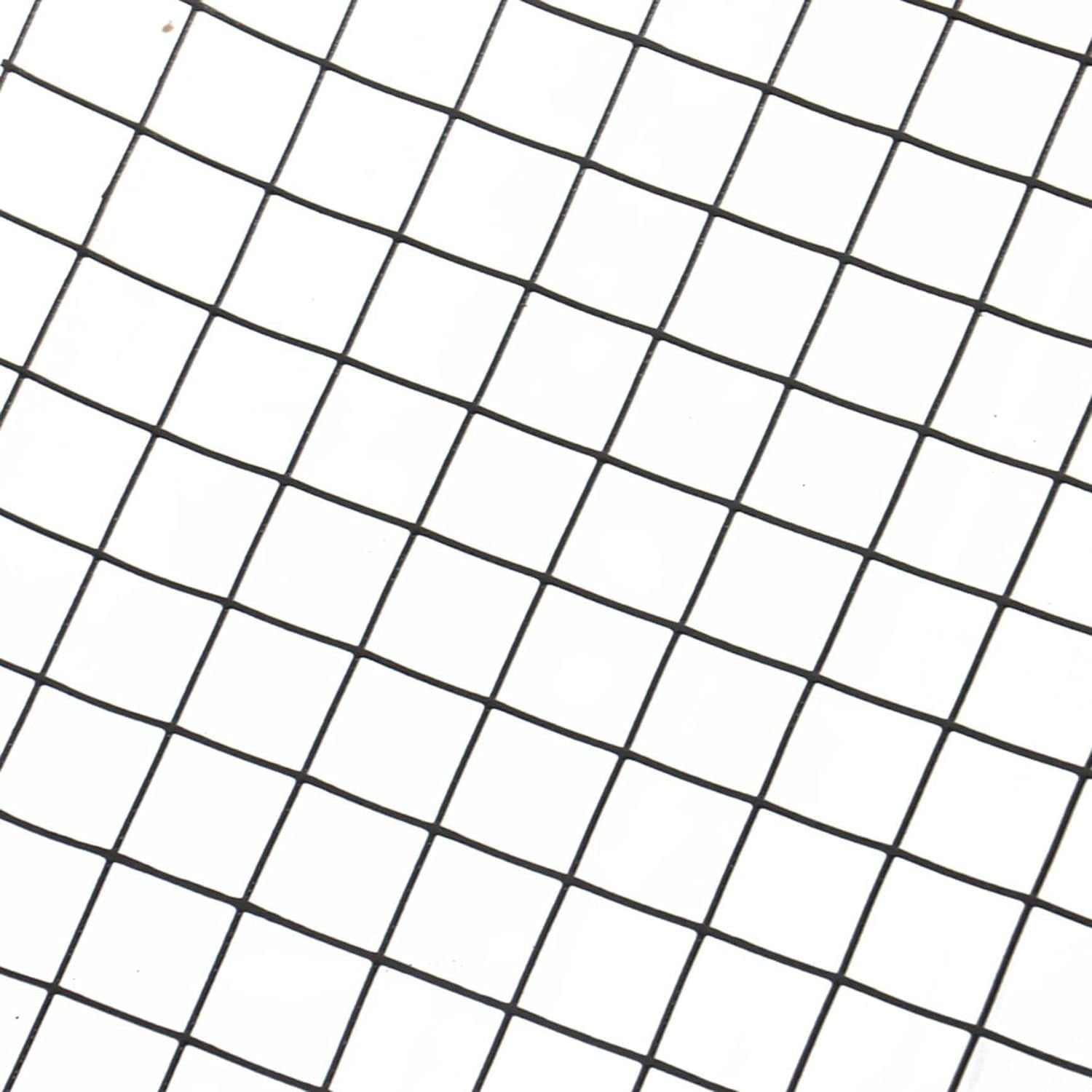 HOSTIC 24 Inch x 100 Feet 1 Inch Mesh Hardware Cloth Fencing Net 16 Gauge Welded Wire Fence for Planting Breeding Home Garden