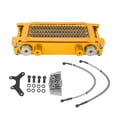 thumbnail image 1 of <p>Motorcycle Oil Radiator Set, Improve Performance Oil Cooling System Kit Fast Heat Dissipation Aluminum Durable  For 125 50cc To 150cc Dirt Pit Bike</p>, 1 of 7
