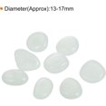 thumbnail image 2 of MECCANIXITY 200pcs Glow Rocks 13-17mm Glow Pebbles Decoration in The Dark Luminous Stones Decor DIY Decorative White for Garden, Potted Plant, Fish Tank, 2 of 8