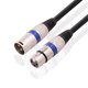 thumbnail image 3 of Cable XLR DMX de 1.5M/5ft Cable XLR resistente y duradero Multicolor, 3 of 5