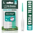 thumbnail image 4 of Original Dental Picks Mint Soft Rubberized Tooth Easy to Use Brush 100Ct/Pack, 2 Packs (200Ct), 4 of 4