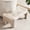 Beige, variant on Squatting Toilet Stool for Adults, 7 Inch Poop Stool Squat Adult, Non-Slip Potty Stool for Pooping, Portable Toilet Step Foot Rest for Bathroom