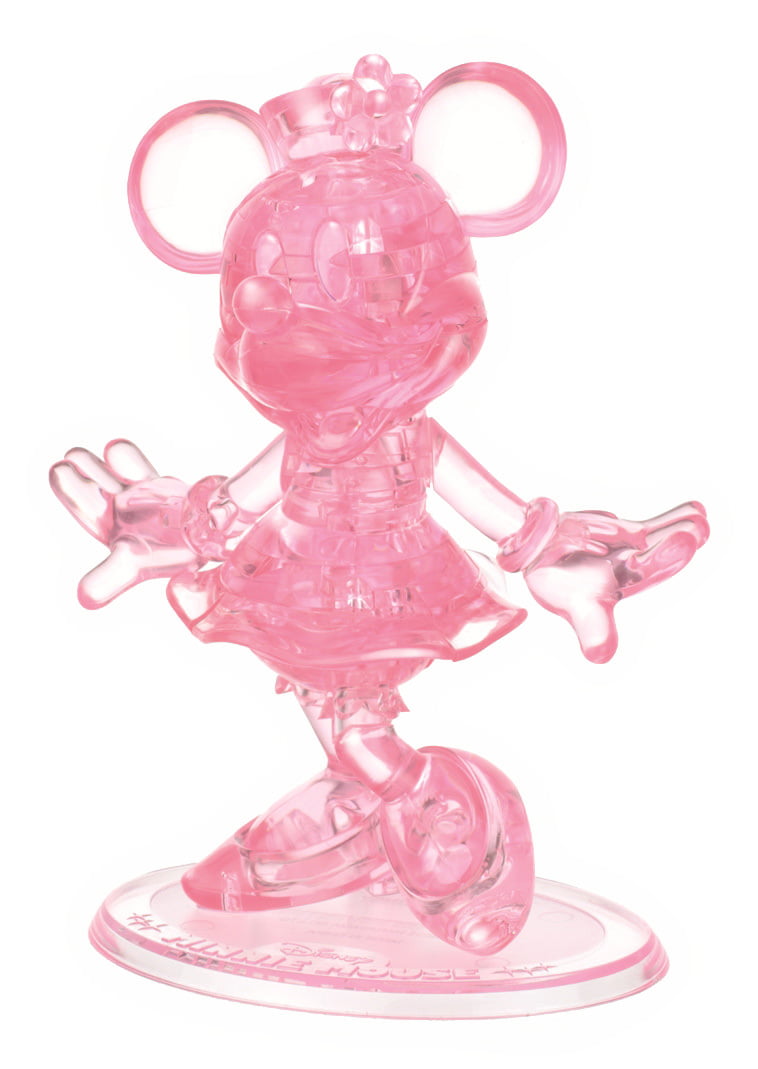 Mickey Mouse Bepuzzled Original 3D Crystal Puzzle 2nd edition & Minnie Mouse 