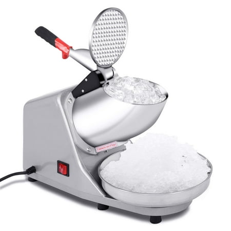 Costway Electric Ice Crusher Shaver Machine Snow Cone Maker Shaved Ice 143 (Best Ice Crusher Machine For Home Use)