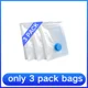 thumbnail image 1 of Bolsa de vacío y cubierta de bomba para almacenamiento de ropa, bolsa vacía de compresión de plástico grande, contenedor de almacenamiento de accesorios de viaje, 1-8 Uds., 1 of 5