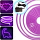 thumbnail image 2 of Tira LED NEÓN morada FLEXIBLE UNICOLOR 5 METROS con conector DOSYU DY-YL08E, 2 of 4