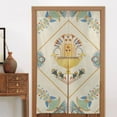 thumbnail image 4 of XMXT Japanese Noren Doorway Room Divider Curtain,Prosperous Egyptian Tattoo Restaurant Closet Door Entrance Kitchen Curtains, 34 x 56 inches, 4 of 7
