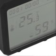 thumbnail image 4 of Temperature Humidity Meter LCD Display Wifi Alarm Function Voice Support Digital Hygrometer Thermometer for Indoor Black, 4 of 4