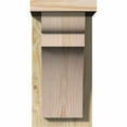 thumbnail image 2 of 6"W x 8"D x 12"H Yorktown Rough Sawn Corbel w/Backplate, Douglas Fir, 2 of 9