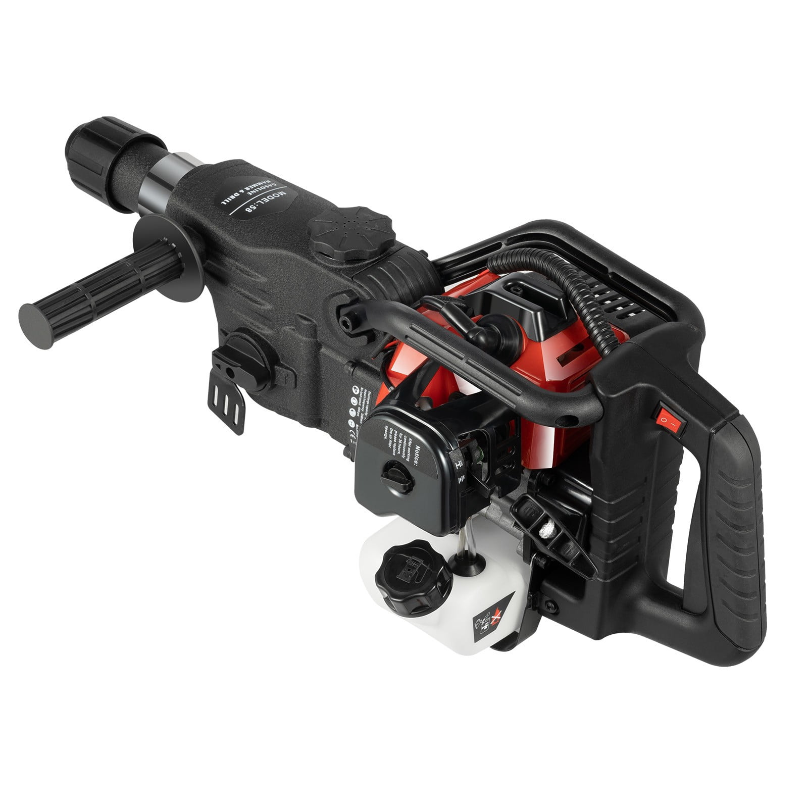 Gasoline Hammer Drilling Machine 2 Stroke Gas Powered Demolition Hammer 33CC for Interior Decoration