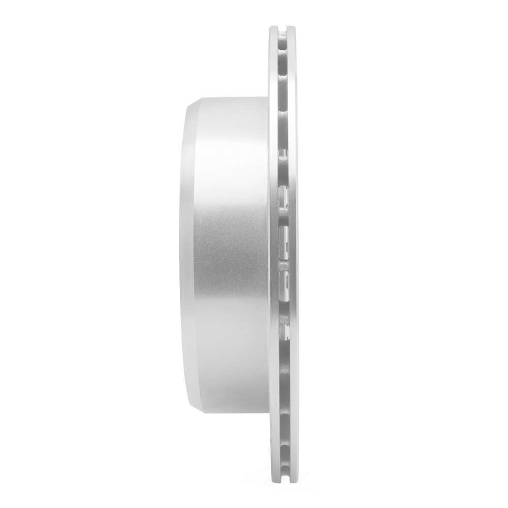 Dynamic Friction Company 631-75001R DFC Brake Rotor - Drilled And Slotted - Silver