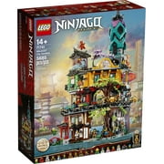 LEGO NINJAGO NINJAGO City Gardens 71741 Building Toy Featuring 19 Minifigures (5,685 Pieces)