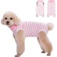 thumbnail image 1 of FEimaX Dog Surgery Recovery Suit with Pee Hole - Post-Surgery Onesie for Small & Medium Dogs and Cats, Spay & Neuter Protective, Alternative to Cone E-Collar, Comfortable Pet Body Suit Cone, 1 of 7