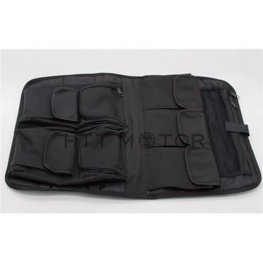 HTTMT- Tour Pack Lid Organizer Soft Black Bag For Harley Davidson Touring