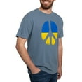 thumbnail image 4 of CafePress - Peace In Ukraine T Shirt - Mens Comfort Colors Shirt, 4 of 5