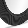 thumbnail image 4 of Tanya Black Rattan Round Wall Mirror, 4 of 5
