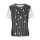 thumbnail image 4 of ICHUANYI Clearance Women's Fashion Printed T-shirt Lace Short Sleeves Blouse Round Neck Casual Tops(Black, XL) ICHUANYI WER2023080908052, 4 of 4