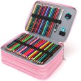 thumbnail image 4 of GHSDFBB Twill Fabric Pencil Case with Zipper Closure, Pink Rose, 252 Count, 4 of 6