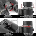 thumbnail image 3 of HD Professional Binoculars with BAK4 Prism and ED Lens for Hunting, Outdoor Camping, IPX7 Waterproof, Long Range Optics, 3 of 5