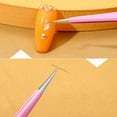 thumbnail image 6 of Double Sided Nail Tweezers Silicone Pressing Head Nail Tweezers Sticker Picker Nails Tools Manicure Nail Art Tools Accessories, 6 of 9