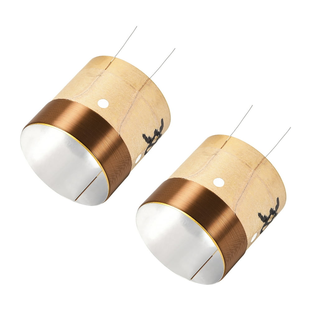 2pcs 38.5mm 1.5" Woofer Voice Coil 2 Layers Round Copper Wire Bass