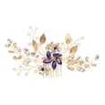 thumbnail image 1 of Wedding Bride Rhinestone Hair Comb Jewelry Wedding Head Piece Comb Headband, 1 of 8