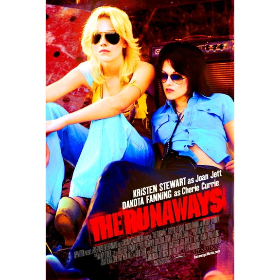 Runaways The Movie Poster Stewart Fanning 12x16 Print on Metal Sign 12in x 16in Square Adults Best Posters