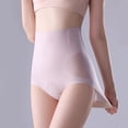 thumbnail image 2 of Ropa interior de cintura alta para mujer, control de abdomen, cobertura total, bragas hipster, sin costuras, suaves y elásticas., 2 of 8