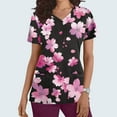 thumbnail image 2 of Womens Striped Shorts Sleeve Shirts V Neck Nursing Clothes with Pockets Slim Fitted Tees Shirts Summer Basic Boho Dressy Cute Tops 2025, 2 of 5