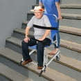 thumbnail image 5 of Miumaeov EMS Stair Chair Foldable Patient Transfer Chair Medical Emergency Evacuation Lifting Climbing Wheelchair, 5 of 17