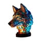 thumbnail image 3 of Lámpara de mesa Salvador de resina teñida animales Iluminación de lectura, 3 of 9