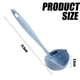 thumbnail image 5 of Colador de cocina azul para filtrar alimentos de forma segura, 2 en 1, antiescaldaduras, con mango largo, 5 of 5
