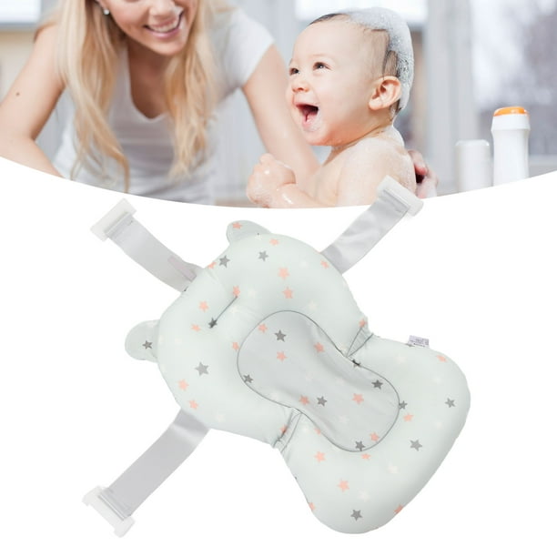 ASITO DE BAÑO PAREBÉS, ASIENTOS DE BAÑO PARE BEBÉS SENTADOS, COJÍN PARA ASITO DE BAÑO PARA BEBÉS FLOTANTE SEGURO PLEGABLE AJUSTABLE SOPORTE DE BAÑO PARA BEBÉL