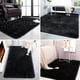thumbnail image 5 of Alfombra esponjosa TWINNIS, supersuave y peluda, 150 x 210 cm, color negro, 5 of 6