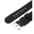 thumbnail image 5 of Uxcell Black Nylon Watch Band 18mm Width Soft and Comfortable Nylon Strap with Silver Buckle, 5 of 6