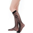 thumbnail image 3 of CAILDANL Womens Knee High Patterned Trouser Socks Dress Socks, 3 of 9