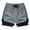 Light Gray, variant on Ladies Shorts Women's Two Layer Athletic Shorts Flowy Fit Secure Inner Lightweight Running and Workout Partner for Sports