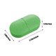 thumbnail image 3 of Organizador semanal portátil de vitamina C | Pastillero de seis compartimentos color caramelo | Almacenamiento hermético | Contenedor de suplementos de viaje para adultos, adolescentes y fitness, 3 of 6