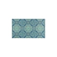 thumbnail image 2 of Bohemian Geometric Patterns Kitchen Rugs and Mats Sets Of 2, Funny Kitchen Decoration Rubber Backing Non-Slip Absorbent Mats for Sink Waterproof Runner Rug for Laundry Room 17x30+17x48inch, 2 of 7