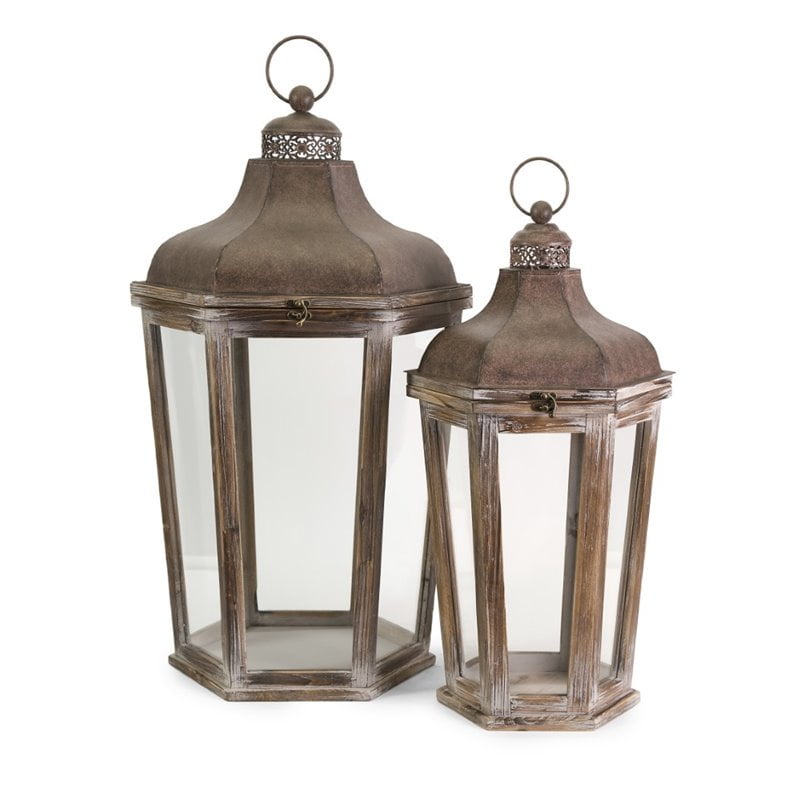 Layla Oversized Lanterns Set of 2