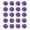 Purple, variant on 1.5 in. Halloween Eerie Pumpkin Bells 20 Pcs — Vivid Tones with Creepy Vibes, Halloween Decorations for Windows, Glass Doors & Indoor Haunted Scenes — great for Costume Parties with spooky setups